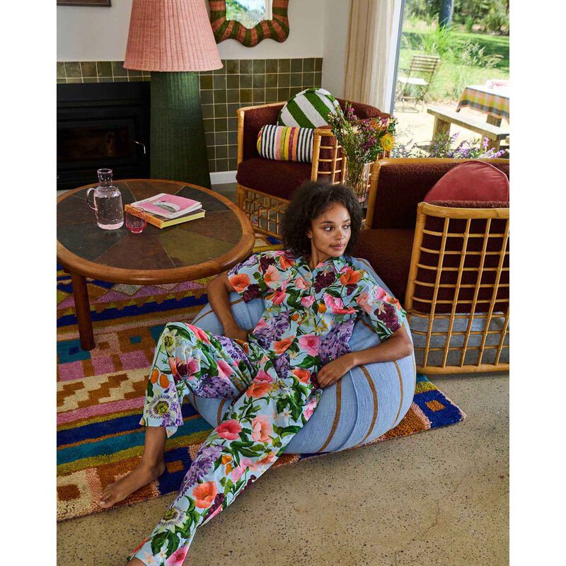 Kip&Co Como Stripe Woven Beanbag image number 1